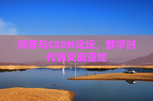 博客与CSDN论坛，数字时代的交流圣地